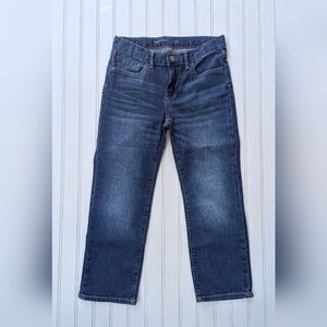 GAP Kids Dark Blue Straight-Leg Jeans